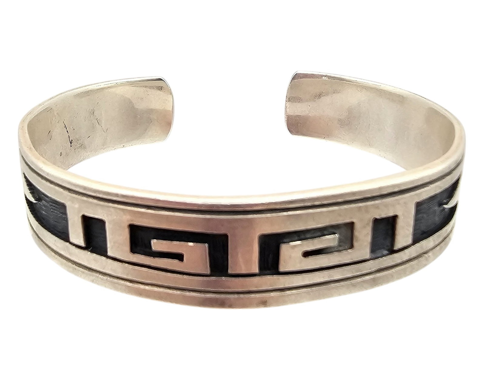 Mexico Sterling Cuff Bracelet (1 of 4)
