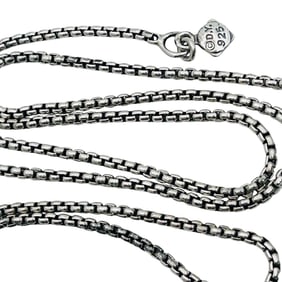 David Yurman Sterling Cable Chain Necklace 6.77 G
