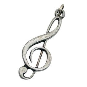 SunWest Sterling Music Note Pendant 1.2 G