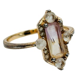 LXG Sterling Spinel Ring Size 6.5, 1.95 G
