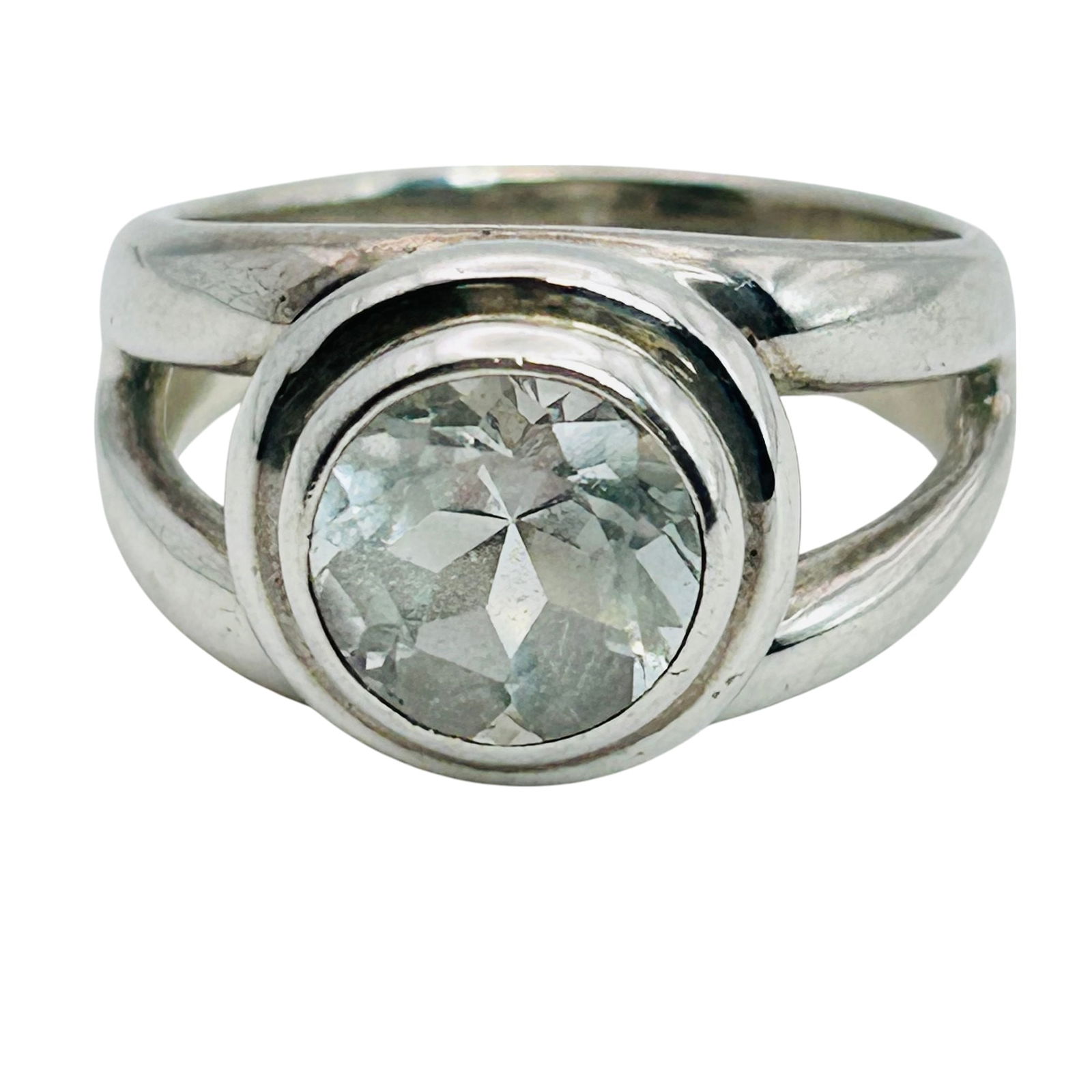 Joseph Esposito Espo Topaz Sterling Ring Size 7, 6.3 G (1 of 6)