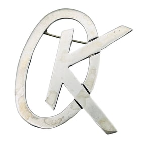 TAXCO TP-53 Mexico, Sterling OK Brooch , 12.84 G