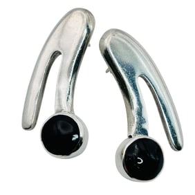 TAXCO TN-32 Mexico, Modern Stud Earrings 20.41 G