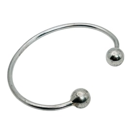 Mexico, Sterling Cuff And Ball Bracelet 12.8 G