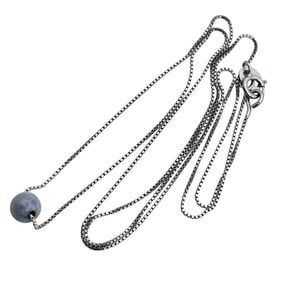 Italy Sterling Box Chain Pearl Necklace, 1.41 G