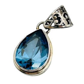 VIVAH Blue Stone Pendant 3.47 G