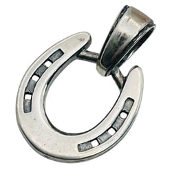 KABANA Sterling Horseshoe Pendant 2.93 G