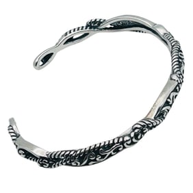 Carolyn Pollack Sterling Cuff Bracelet 14.18 G