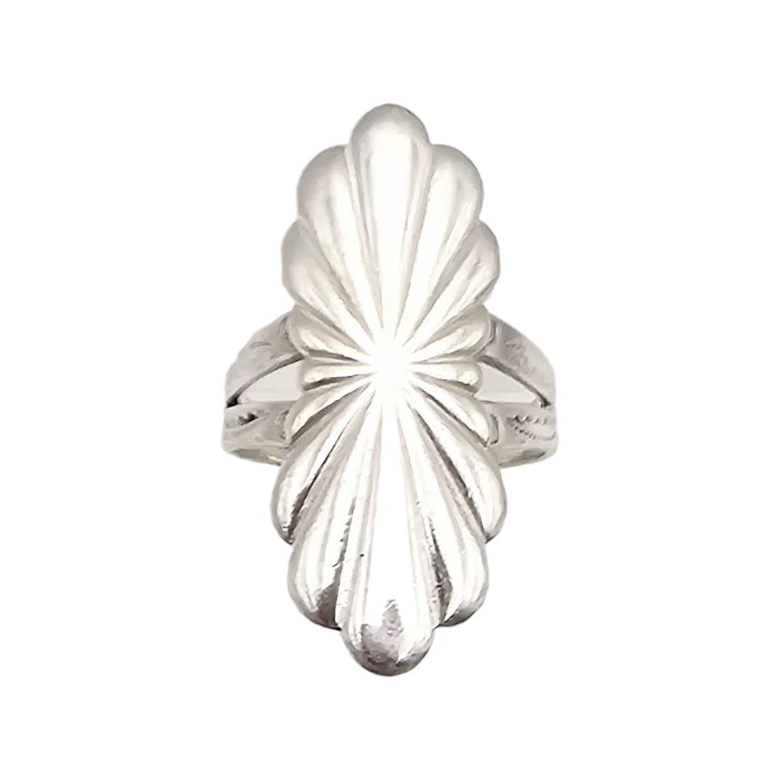 Native Southwestern Sterling Silver Ring Size 6.5 4.4 G (1 of 4)