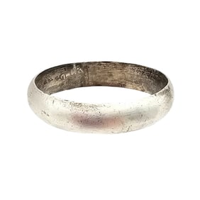 Mexico Sterling Silver Ring Size 11.5 4.4 G