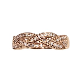 D'Joy Diamond Gold Over Sterling Silver Cocktail Ring Size 9.5 3.7 G