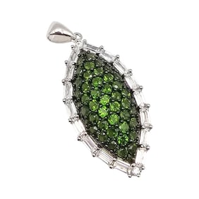 AM? Tourmaline Sterling Silver Pendant 6.6 G
