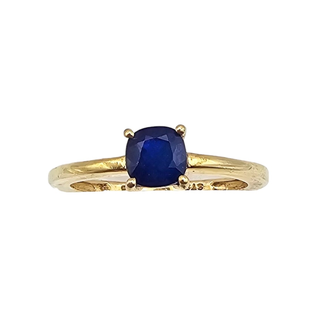 STS Topaz Gold Over Sterling Silver Cocktail Ring Size 6 1.7 G (1 of 4)