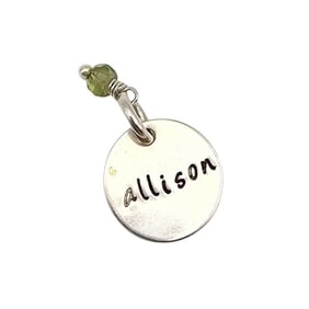 Sterling Silver Allison Pendant 1.2 G