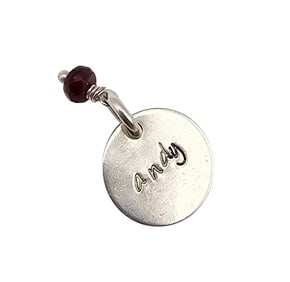 Sterling Silver Andy Pendant 1.3 G