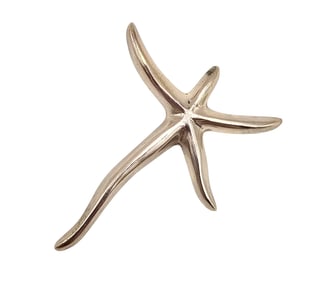 JAF Sterling Silver Starfish Pendant 11.3 G