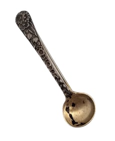 S. Kirk & Son Sterling Silver Miniature Spoon Brooch 5.8 G