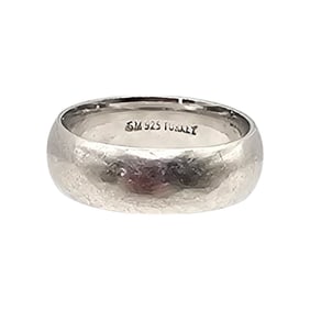 GM Turkey Sterling Silver Ring Size 5.75 4.6 G