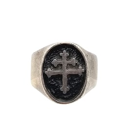 Sterling Silver Lorrian Cross Ring Size 11 19 G