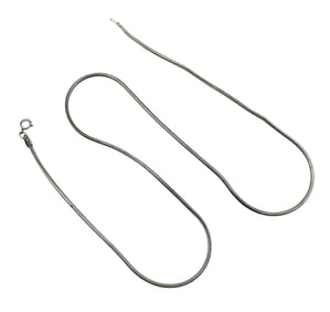 Sterling Silver Snake Chain Necklace 7.9 G