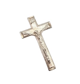 Sterling Silver Crucifix Pendant 3.3 G
