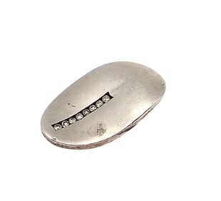 B. Sterling Silver Cubic Zirconia Pendant 4.9 G