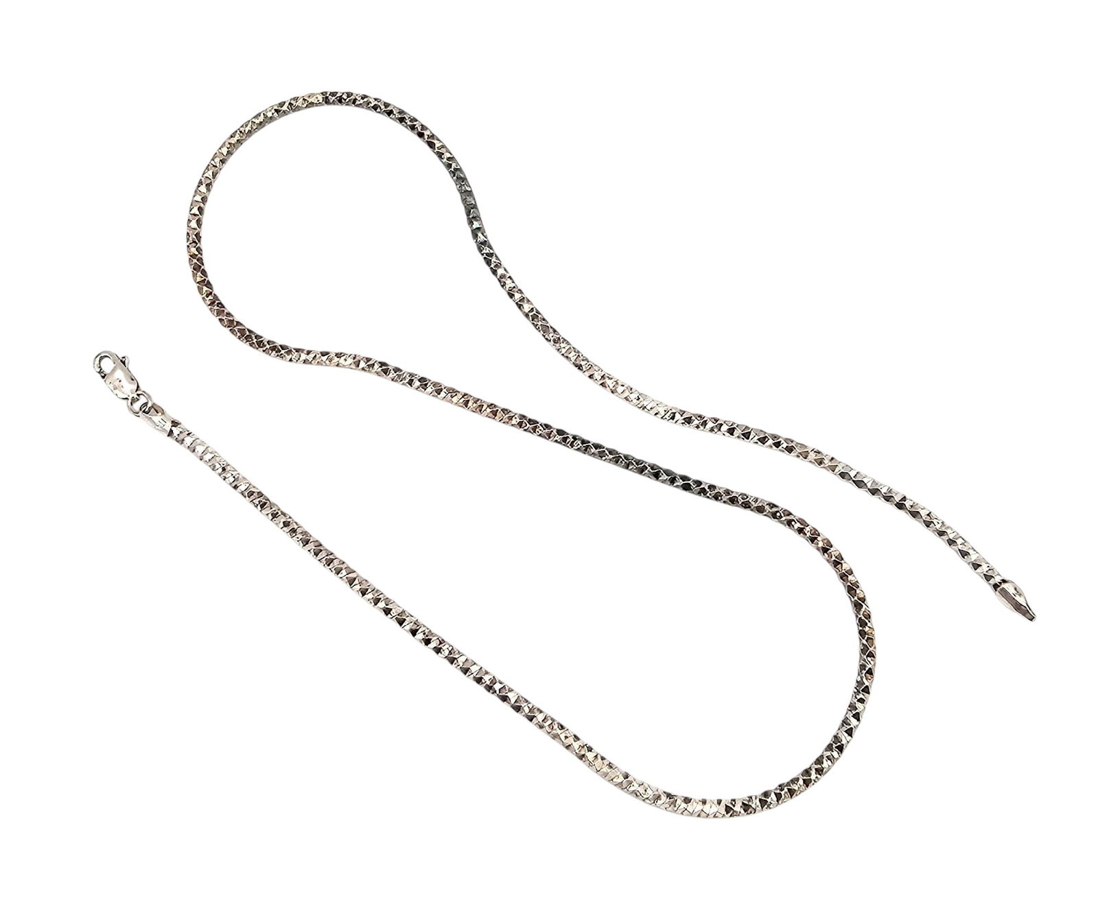 Italy Milor Sterling Silver Chain Necklace 16.6 G (1 of 3)