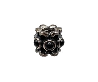 Pandora ALE Onyx Sterling Silver Charm 3 G