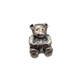 Pandora ALE Sterling Silver Bear Charm 3.1 G