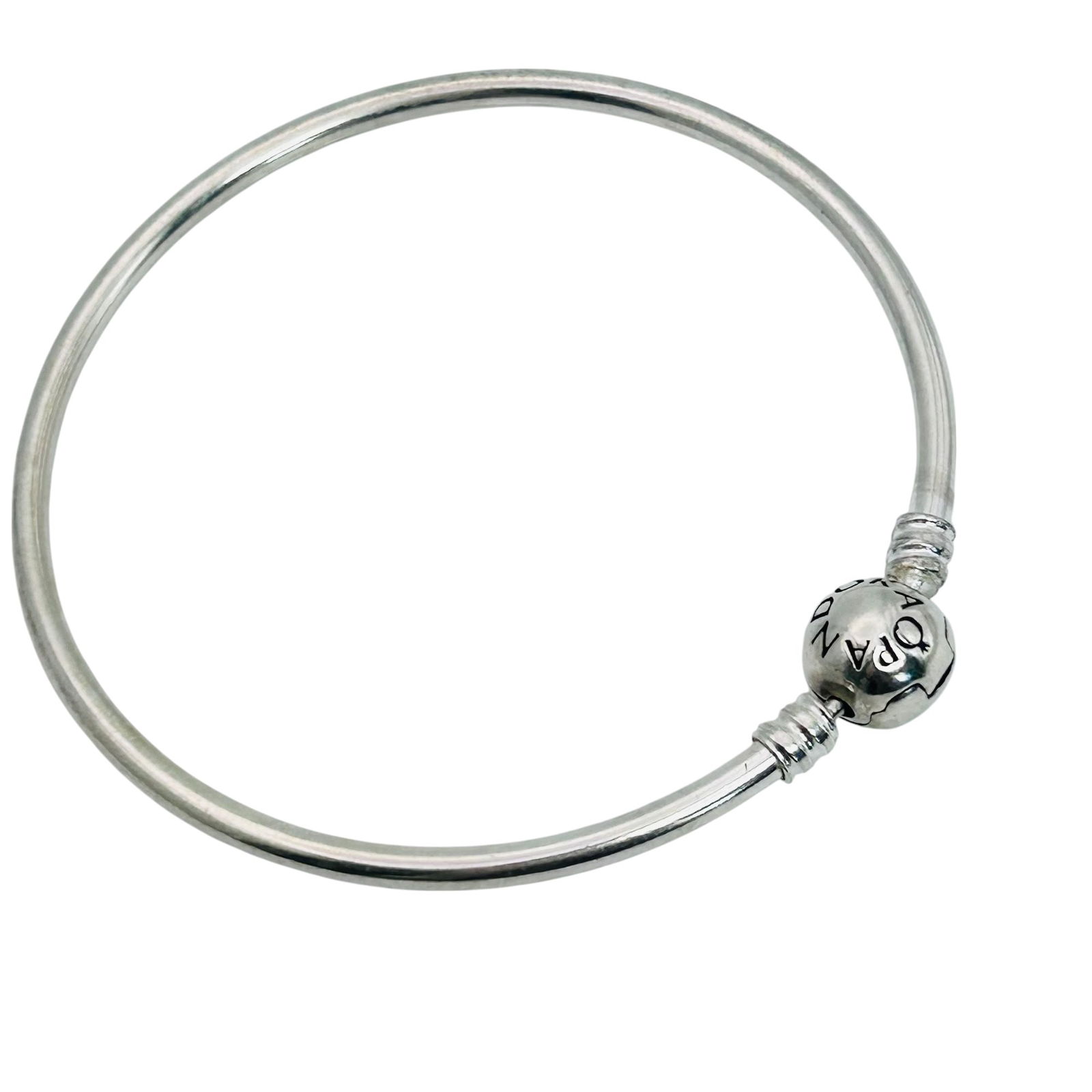 Pandora Bangle Charm Bracelet 8.89 G (1 of 5)