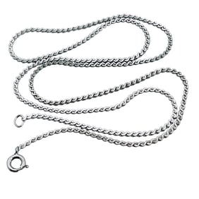 Sterling S Chain Necklace 4.2 G