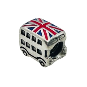 Pandora Sterling British Bus Charm 4.18 G