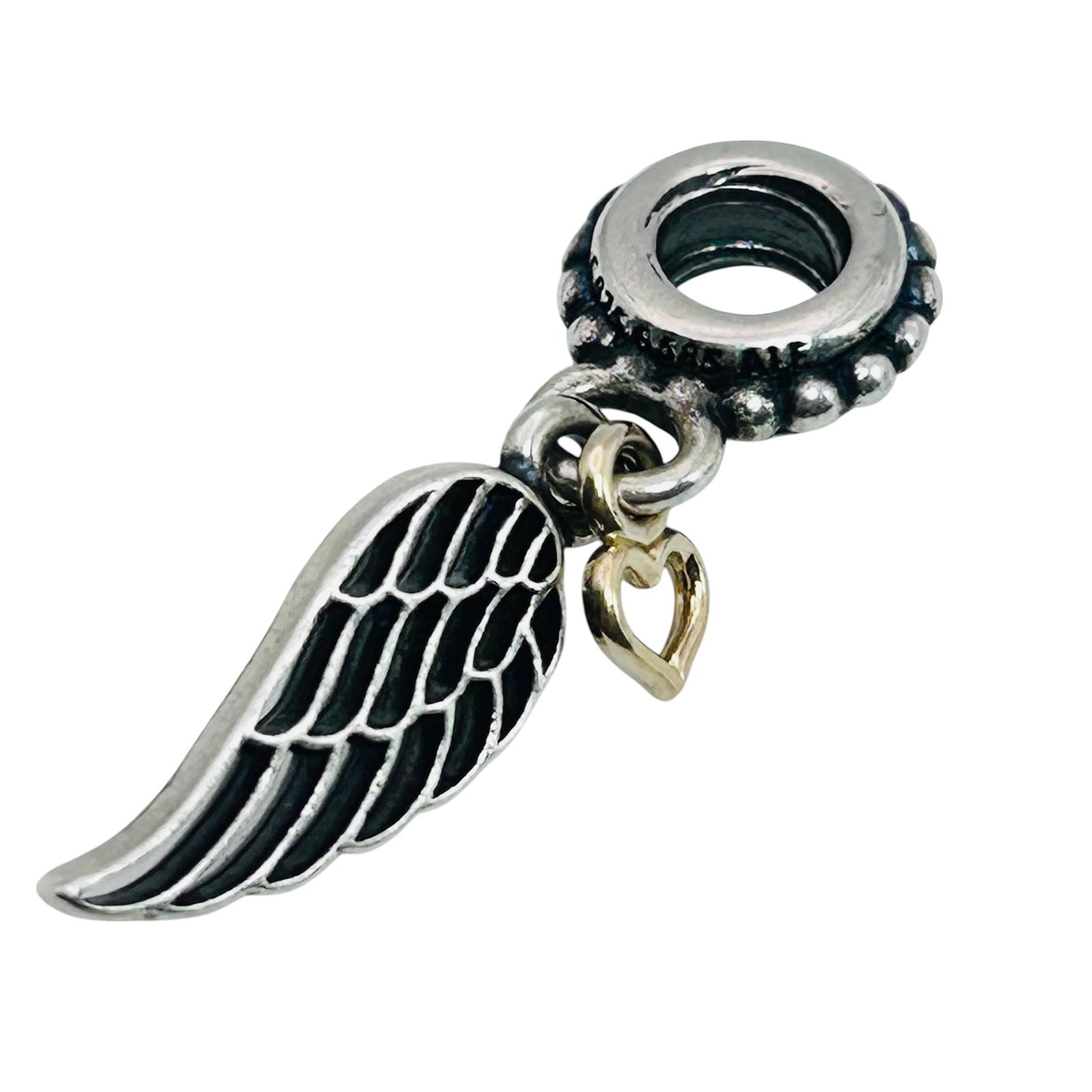 Pandora, Angel Wing Sterling Charm 2.09 G (1 of 5)