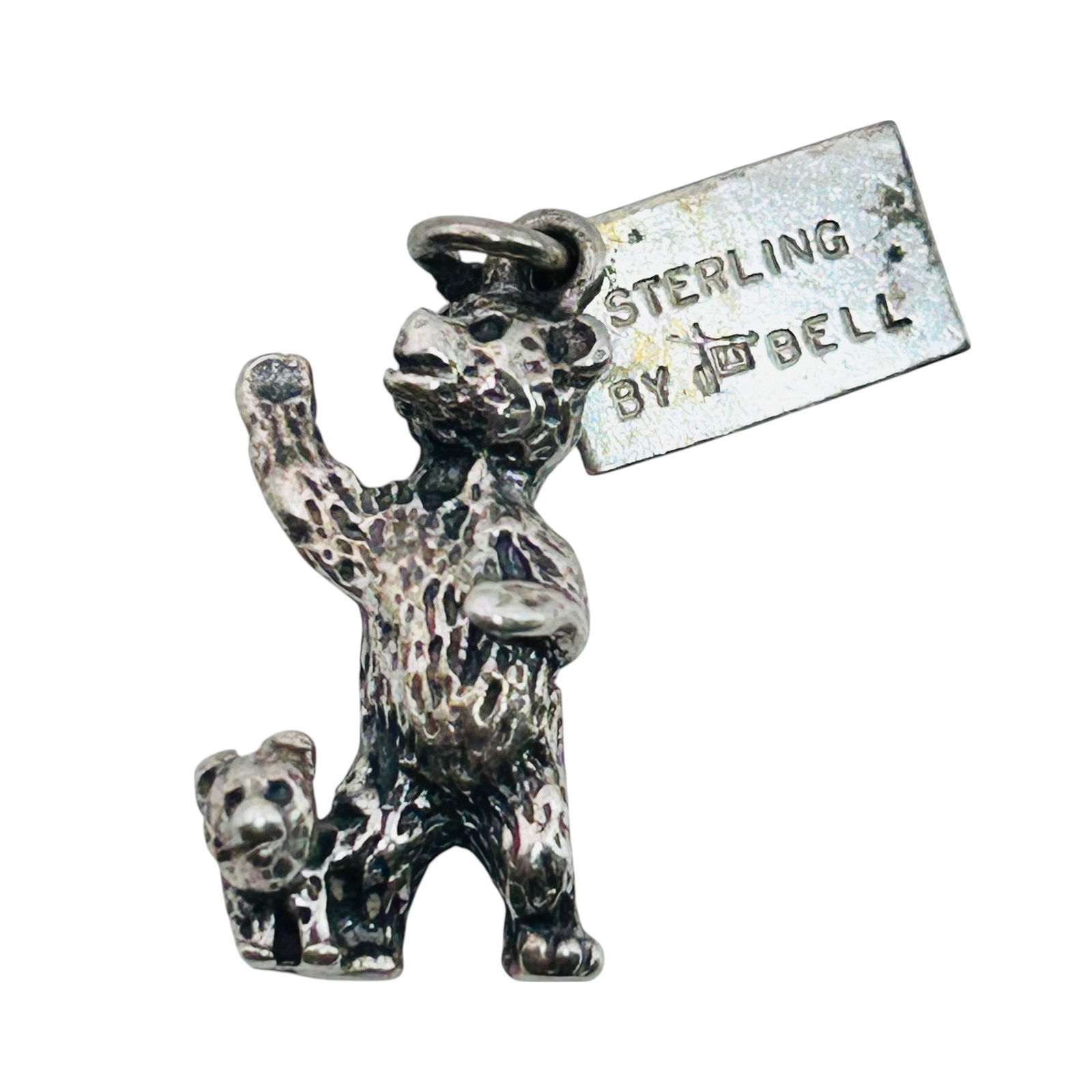 Bell Trading Post Sterling Bear Charm 3.39 G (1 of 4)