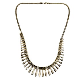 Turkey JCM Sterling Cleopatra Necklace 11.14 G