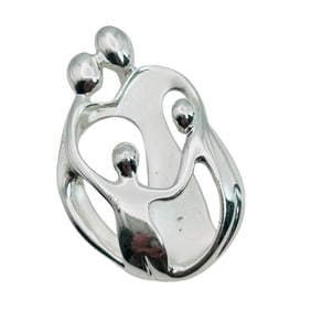Sterling Family Modern Style Pendant 7.87 G