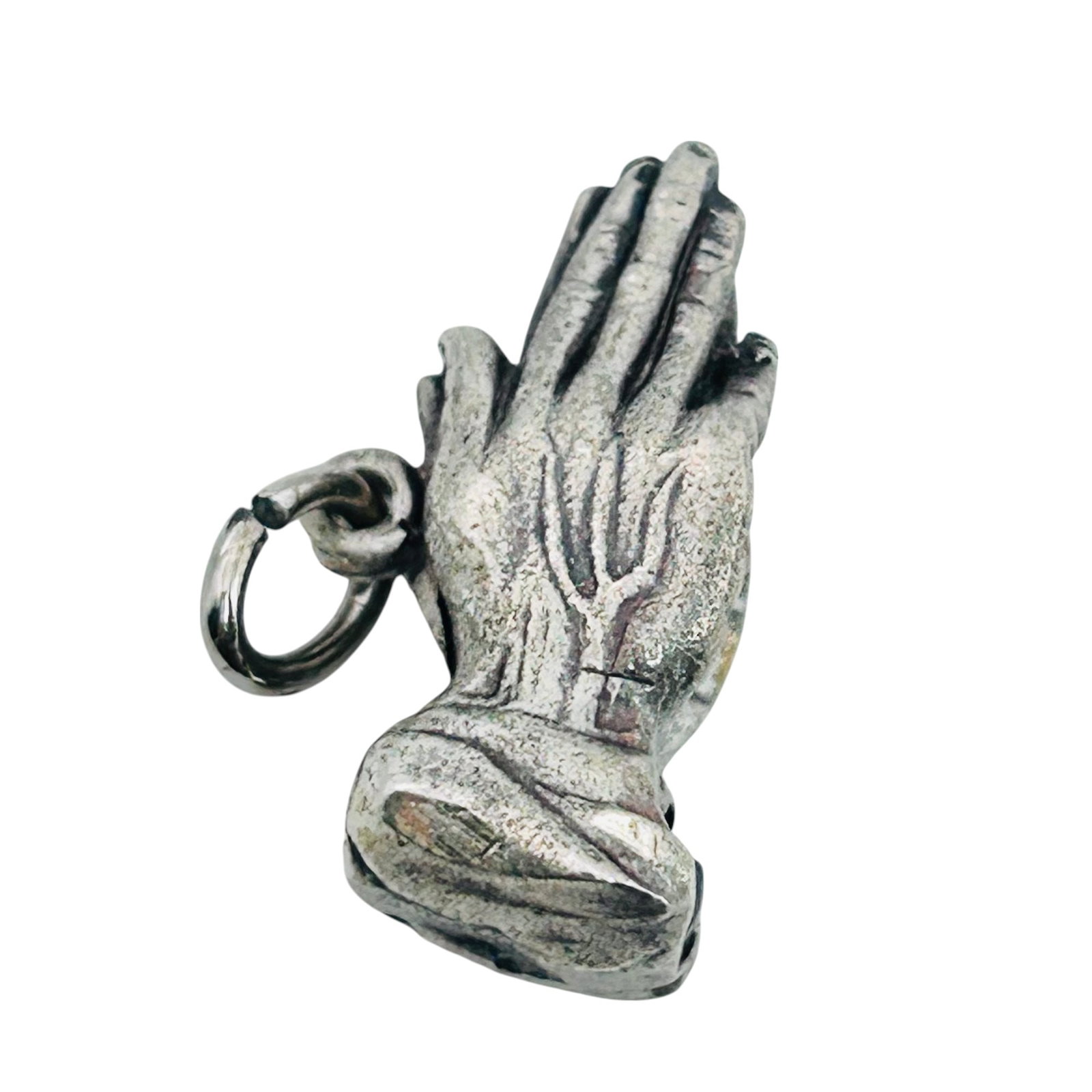 Mayward Sterling Praying Hands Charm 4.12 G: Mayward Sterling praying hands charm 4.12 g
