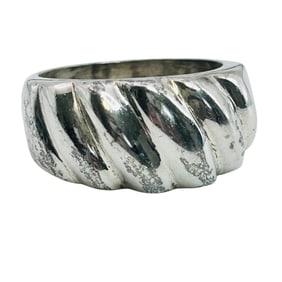 Taxco Mexico55-01 Sterling Ring Size 8, 11.74 G