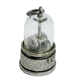 Sterling Lamp, Charm Pendant, 6.26 G