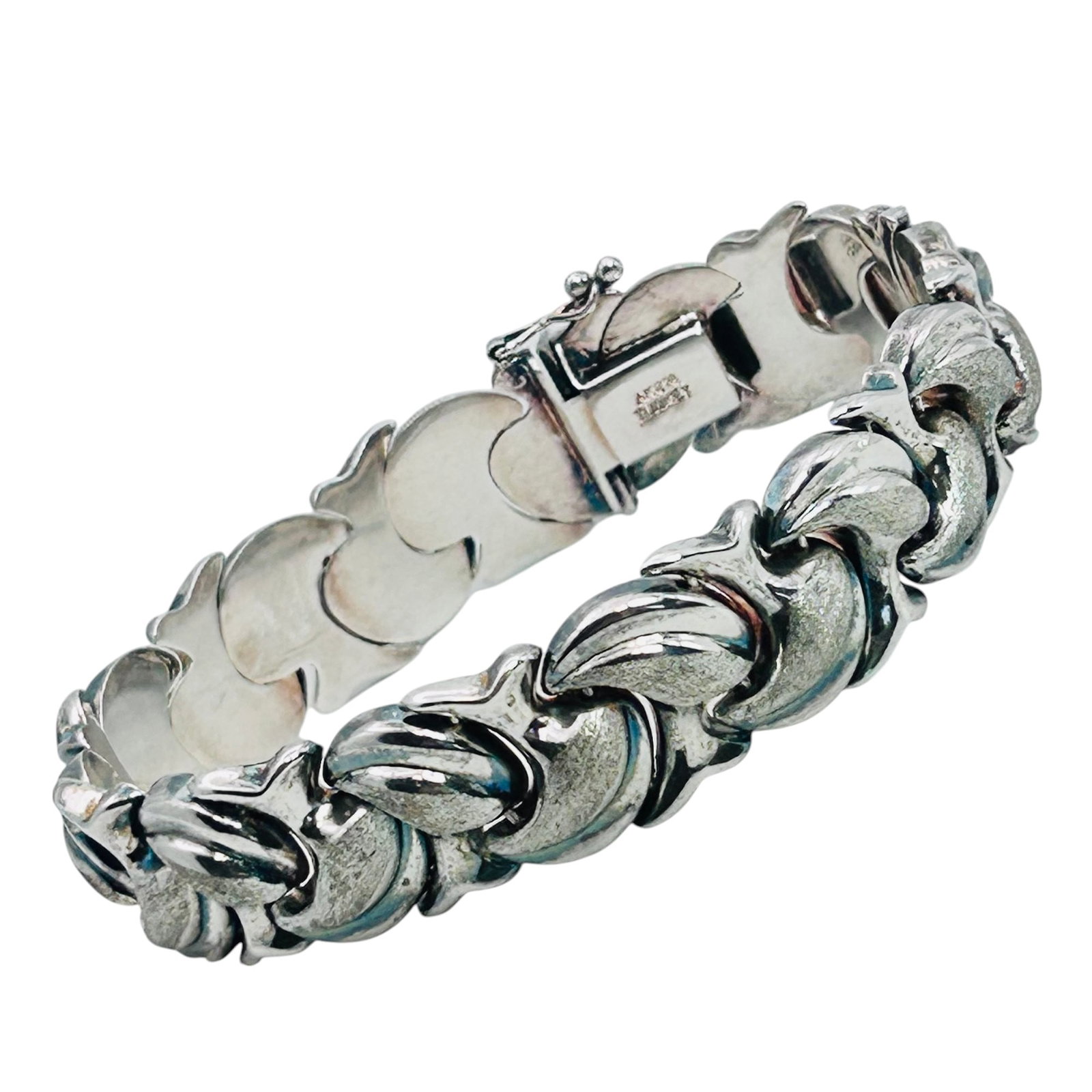 AK Turkey Sterling Linked Bracelet 19.51 G: AK turkey Sterling linked bracelet 19.51 g