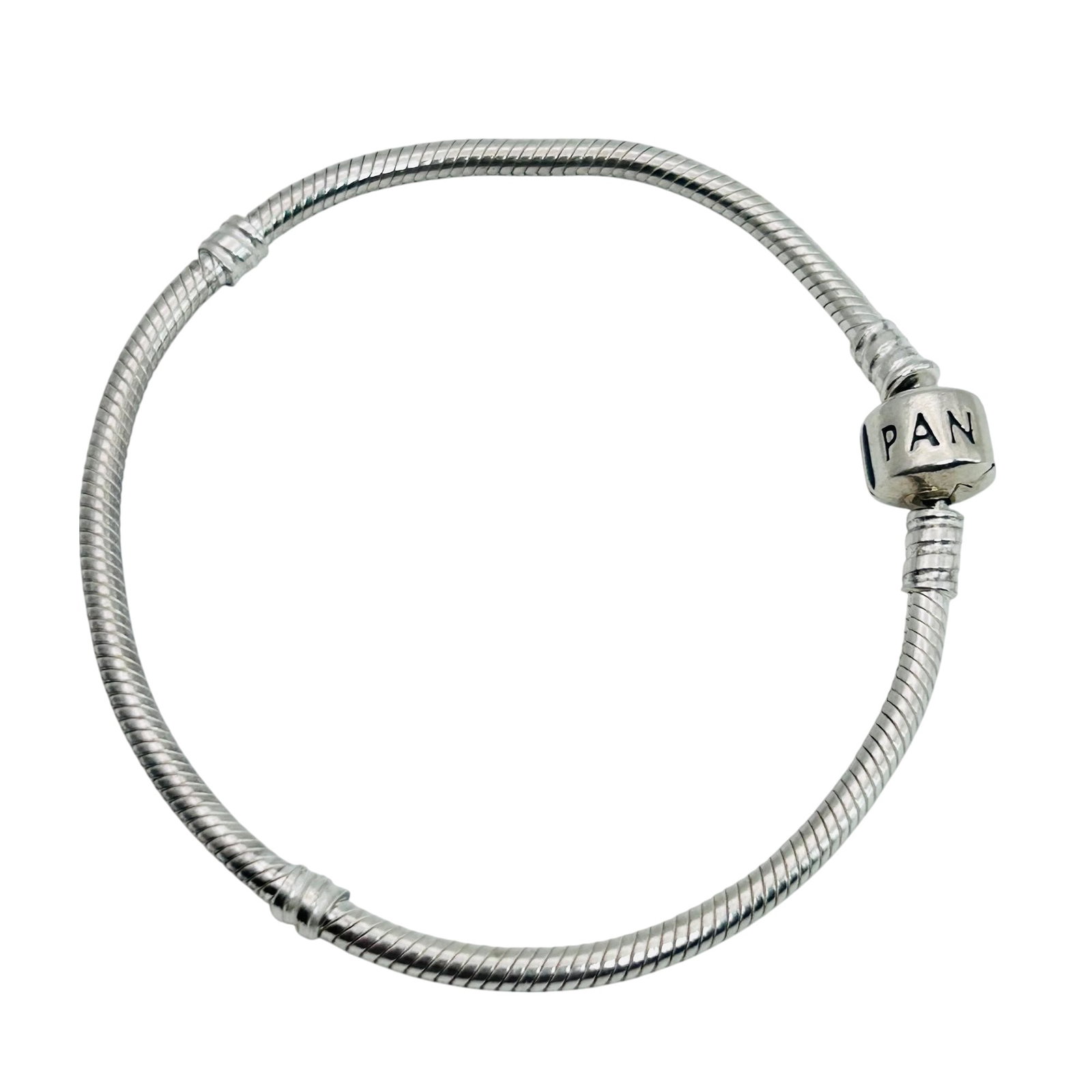 Pandora Sterling Round Chain Bracelet 15.53 G: Pandora Sterling round chain bracelet 15.53 g