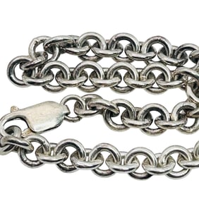 Sterling Cable Chain Bracelet 15.18 G