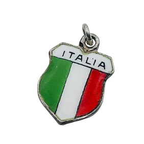 Vintage 800 Silver ITALIA Shield 1.28 G