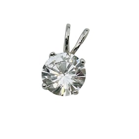 SUN Sapphire Sterling Pendant .73 G