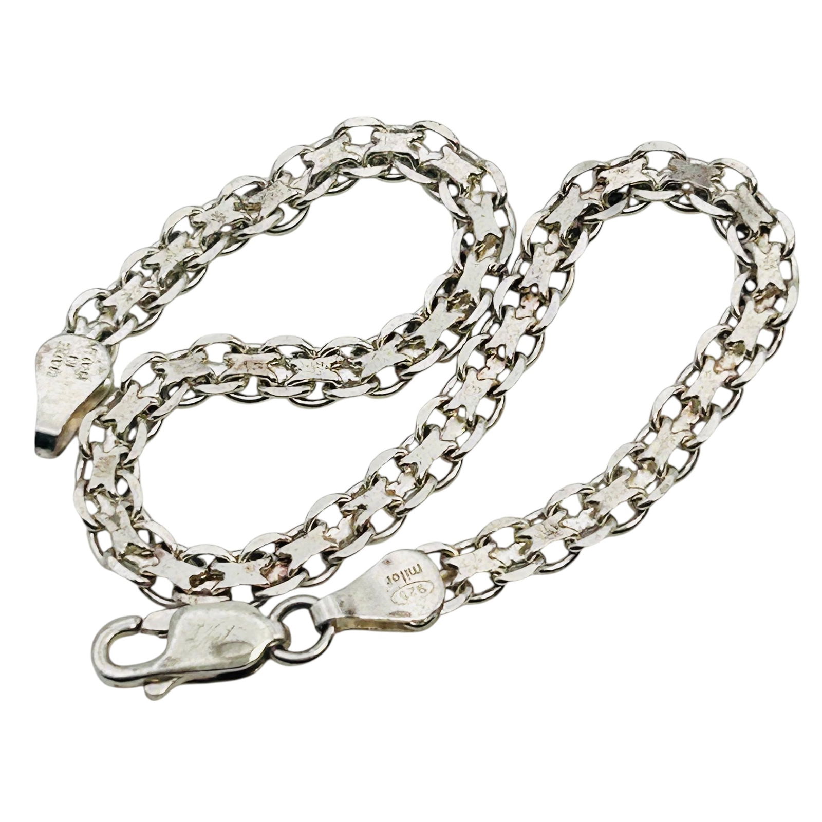 MILOR Italy, Sterling Bracelet 5.47 G (1 of 5)