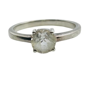 Topaz Sterling Ring Size 5.5, 1.85 G