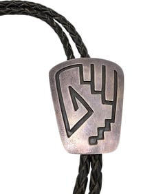Hopi? Sterling Silver Bolo Tie 27.8 G