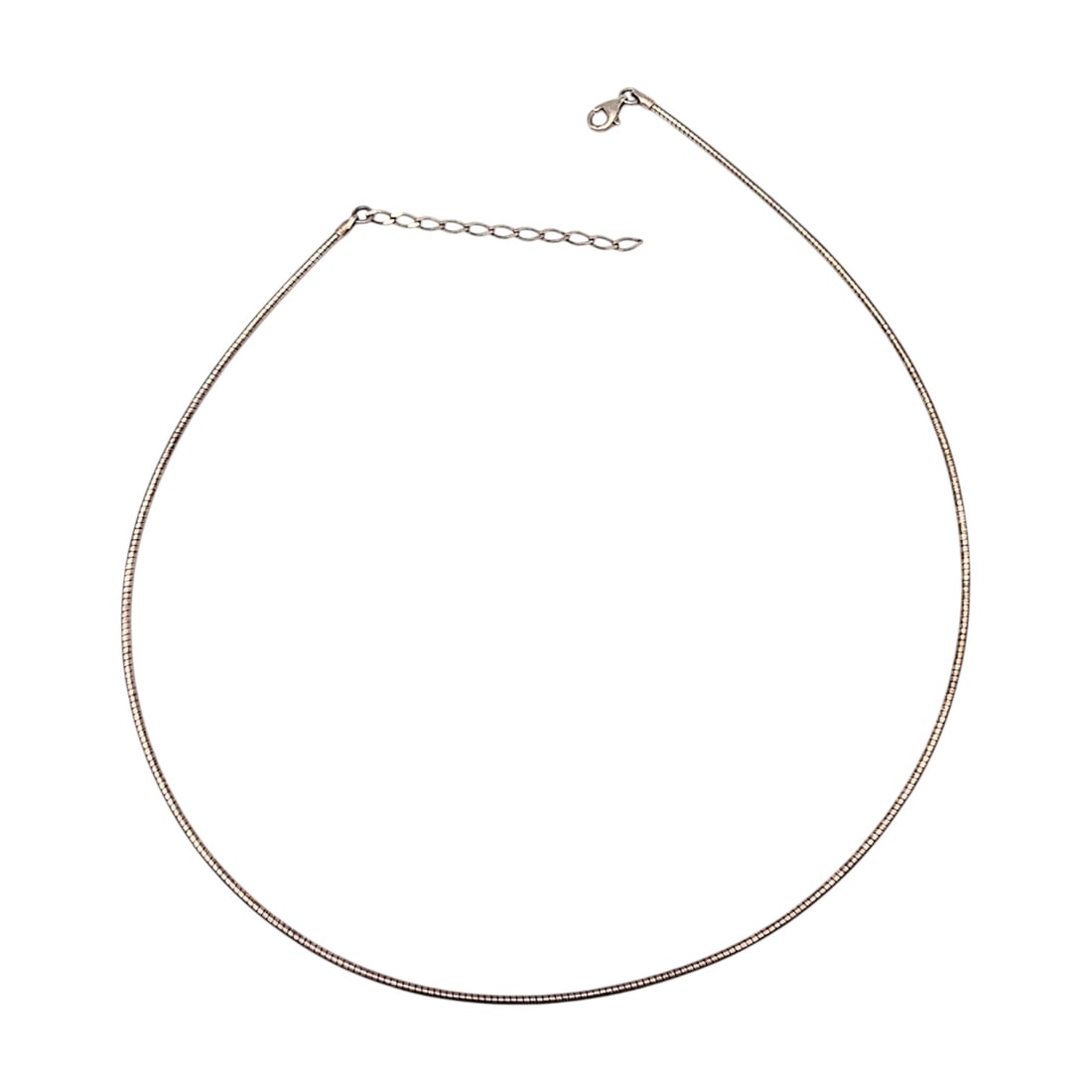 Italy Sterling Silver Snake Chain Necklace 8 G: Italy Sterling Silver Snake Chain Necklace 8 G