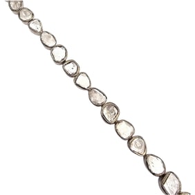 D'Joy Diamond Sterling Silver Bracelet 14.9 G