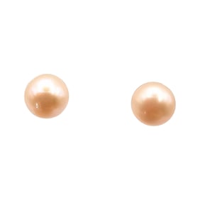 Honora Pink Pearl Sterling Silver Earrings 1.9 G